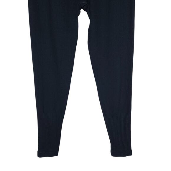 Gymshark Womens Ultra Seamless Black High Waist Leggings Small Athleisure Yoga - Picture 7 of 8